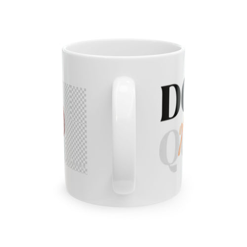 Empowered Queen Ceramic Mug (11oz & 15oz) — 'Don't Quit' Inspirational Coffee Cup